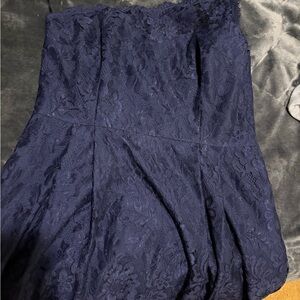 Weddington Way Navy Lace Midi Dress